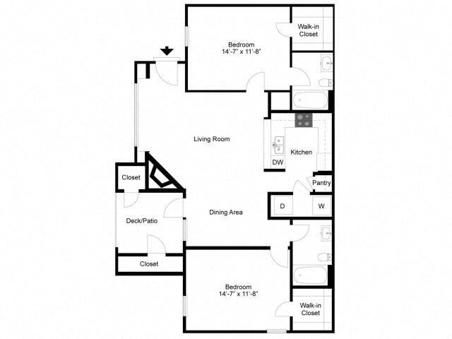 Floorplan - Village at Caldwell Mill