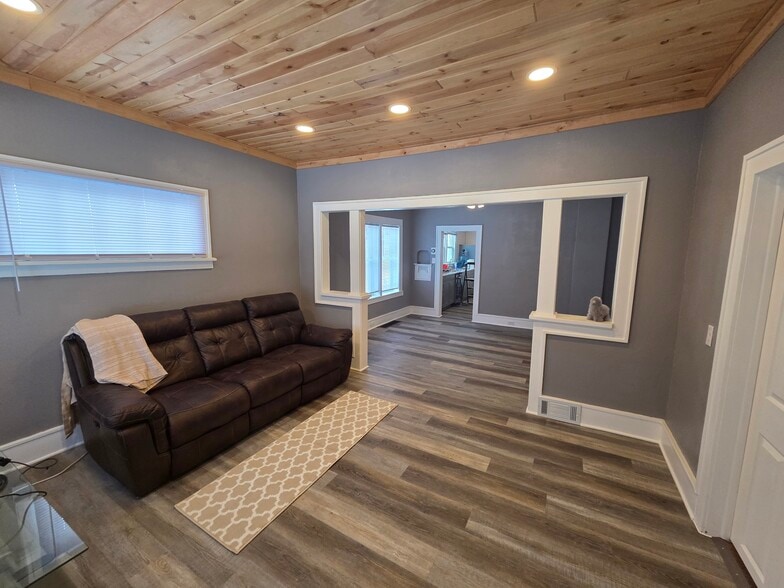 Living room and dining room - 302 2nd Ave NE