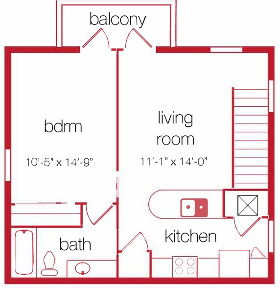 Floor plan - 125 Danforth Dr