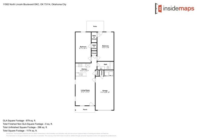 Building Photo - 2 Bedrooms, 1 Bathroom 1 Car Garage Close to Broadway Extension, a short distance from Edmond and...