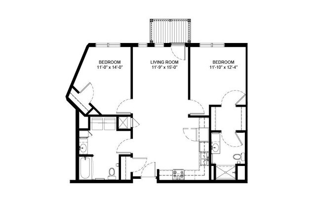 Floorplan - Vue Pointe Apartments