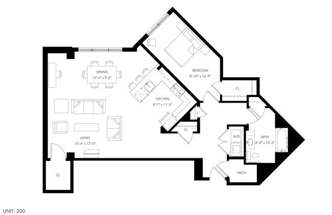 Floorplan - Wall Street Place
