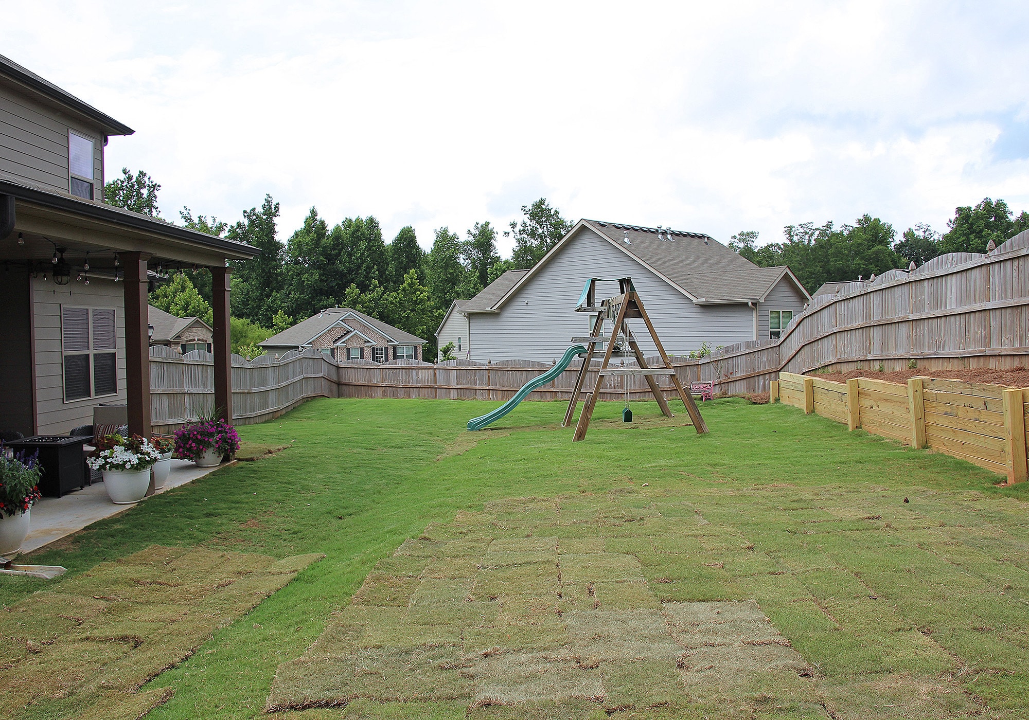 back yard - 5305 Ripken Rd