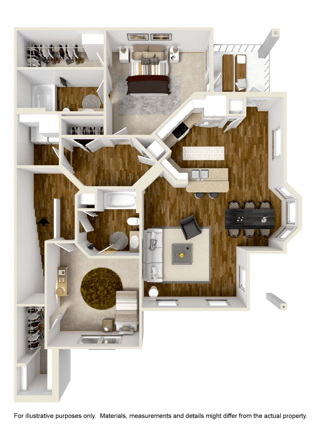 Floorplan - Audubon Park Apartment Homes