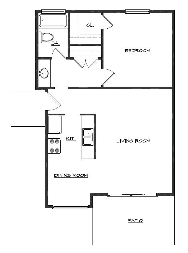 Floorplan - The Northview Apartments