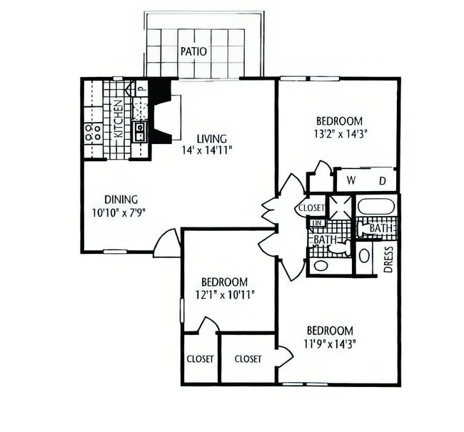 Floorplan - Regal Court Apartments