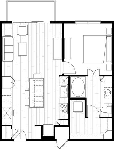 Floorplan - Augusta Flats