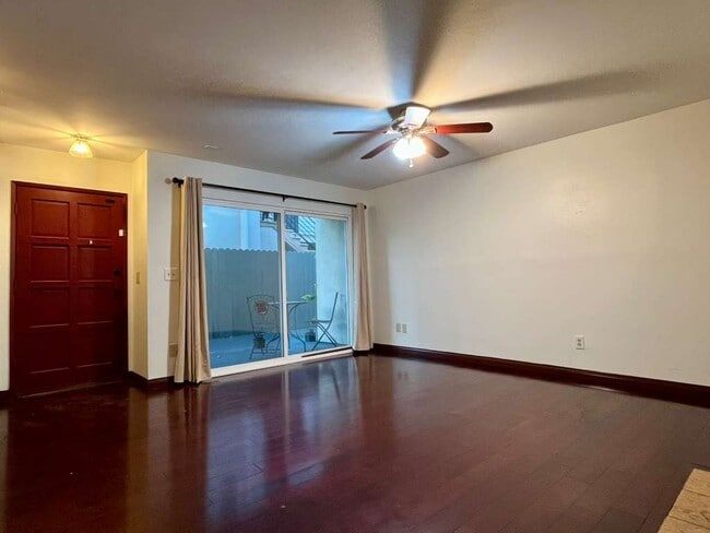 Living Room view of Front door and Sliding doors - 1328 9th St