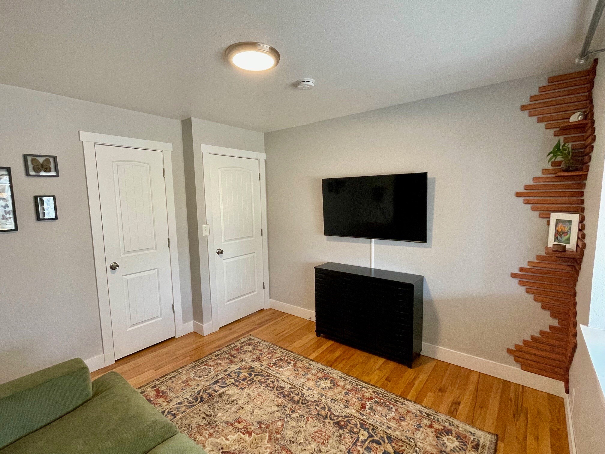 Upstairs Unit - Private Living Room - 165 W Midway Blvd