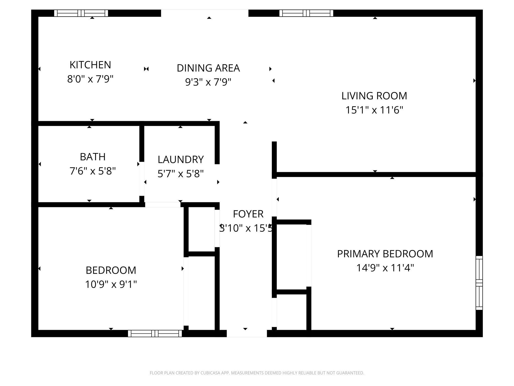 Floor Plan - 2531 SE 27th Ave