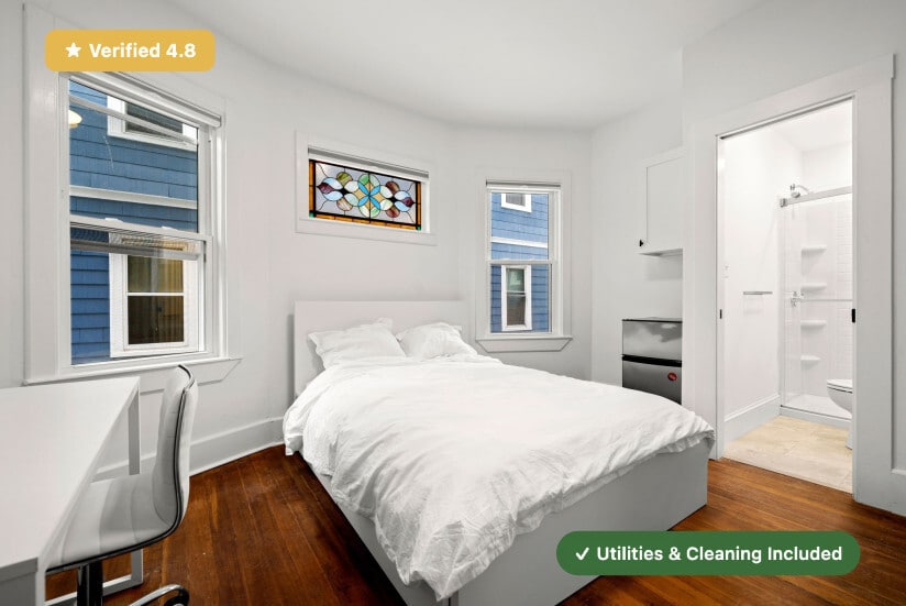 Building Photo - New RoostUp Furnished Private Bedroom with Private Bath in Dorchester, Boston!
