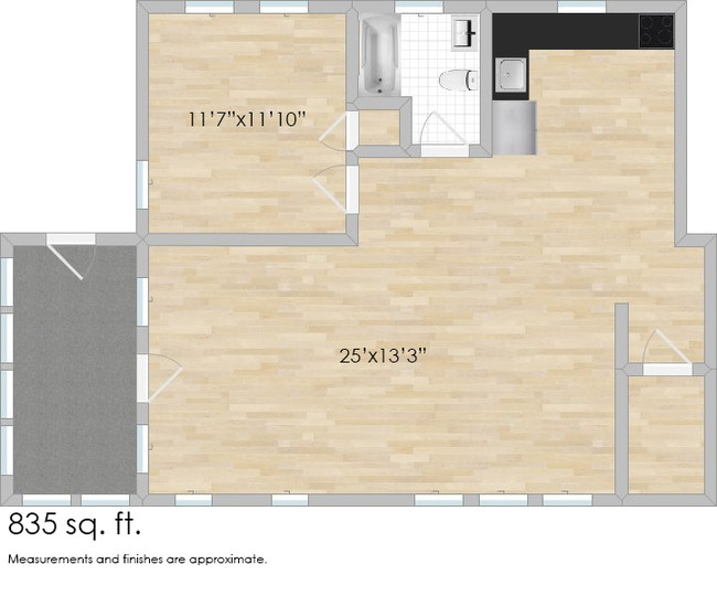 Floorplan - 408-416 N. Taylor Ave.