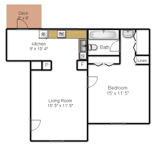 Unit 5 - New Castle Apartments