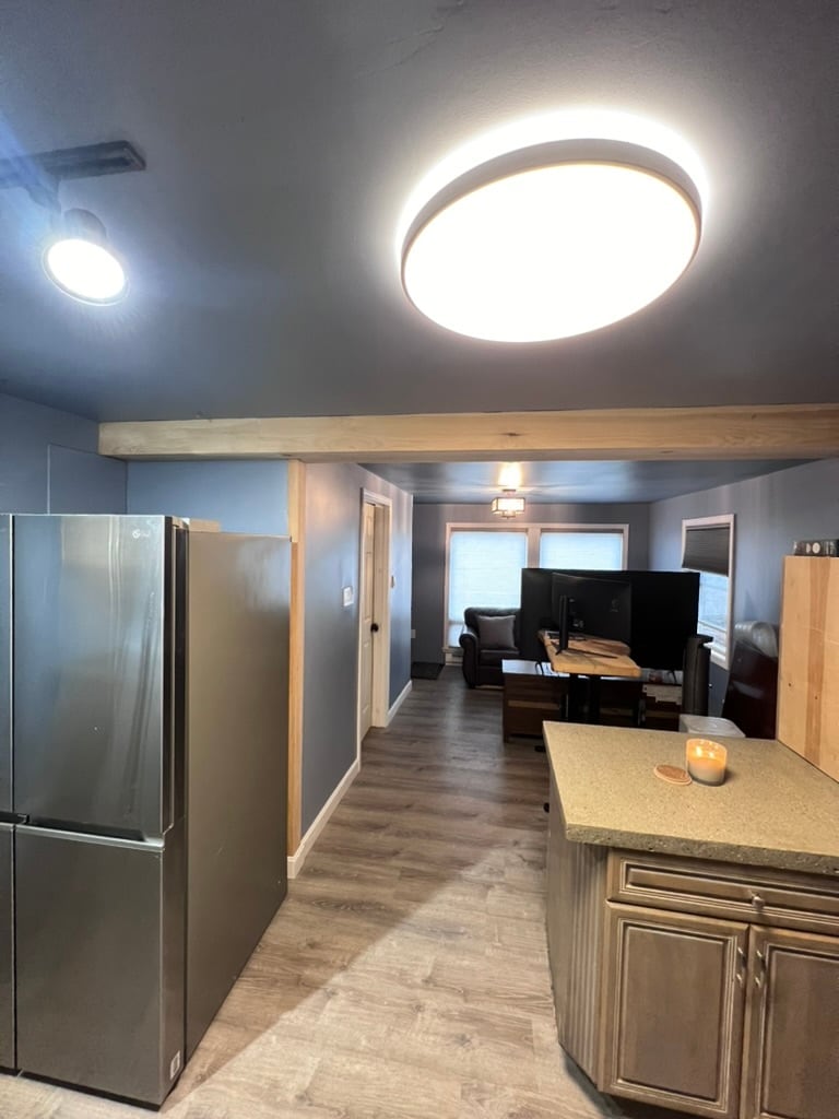 View of Kitchen and Living Room/Great Room - 370A Washington St