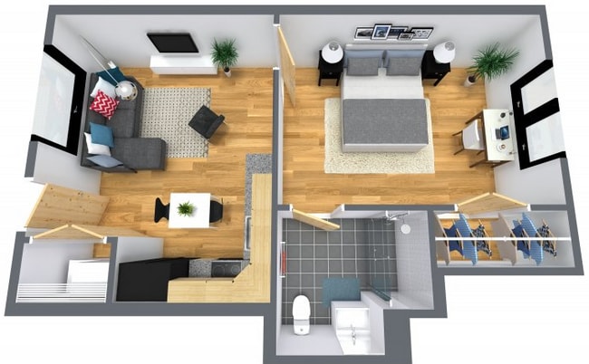 Floorplan - MacTavish Flats
