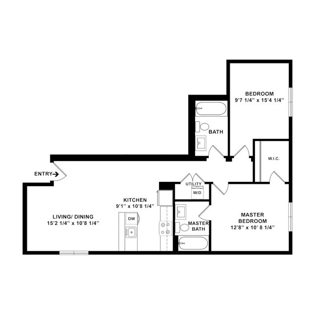 Floorplan - Manor Flats Off Sansom