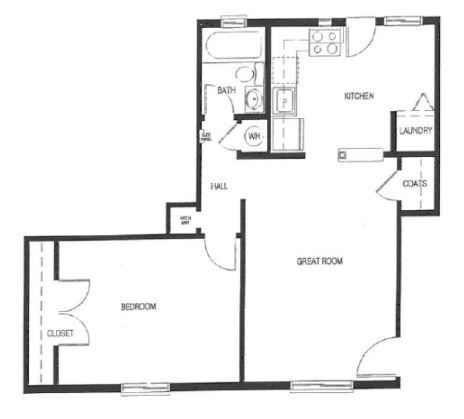 Floorplan - Cascades on the River