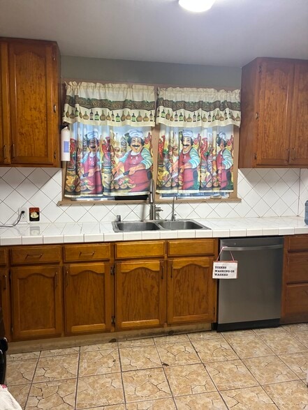 Kitchen Sink with dishwasher - 1315 W 36th Pl