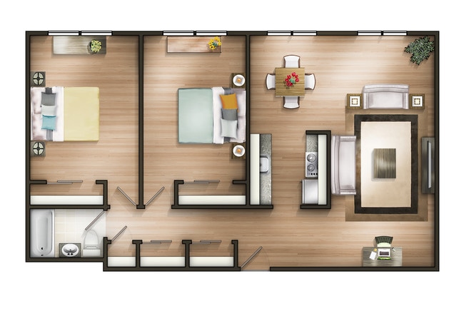 Floorplan - Rockford Apartments