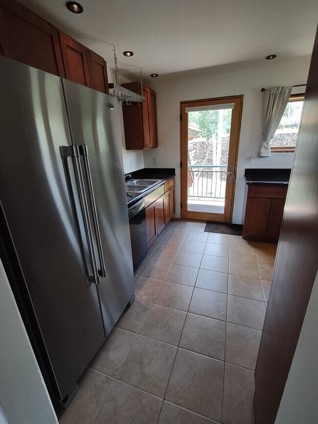 Kitchen to outside deck - 114 Aldasoro Rd