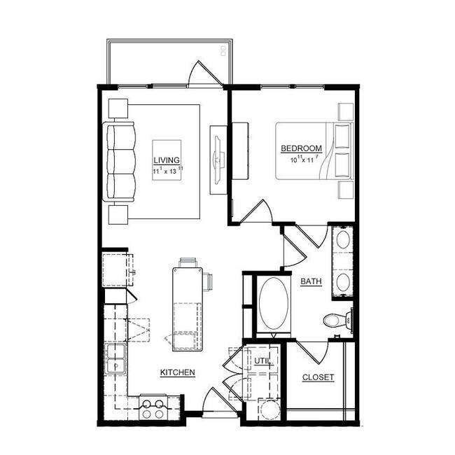 Floorplan - Magnolia on Zang Two