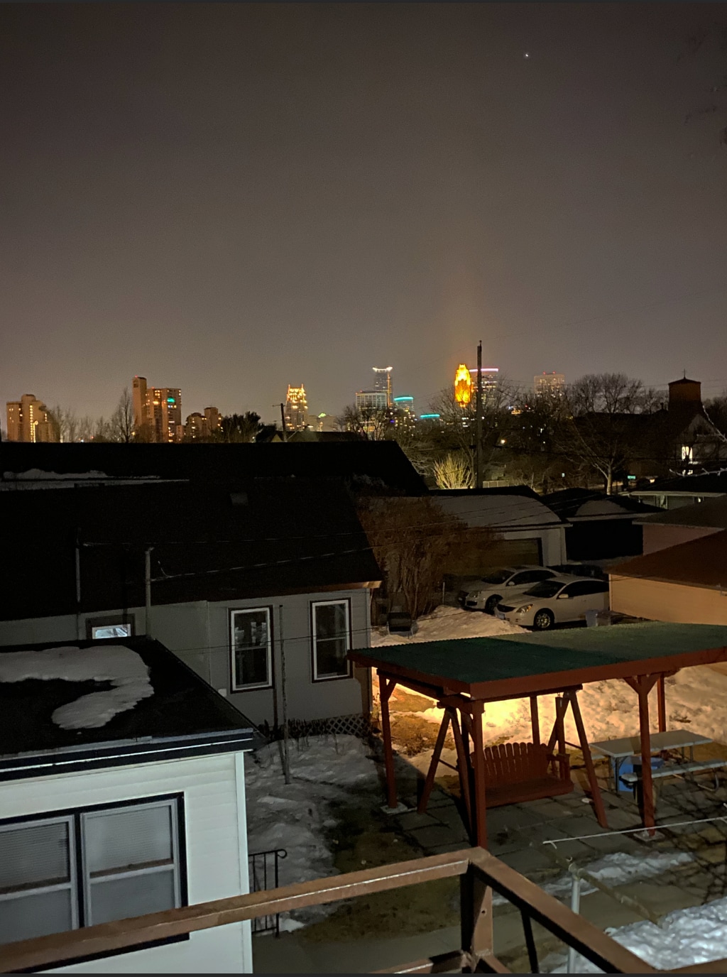 Nighttime Skyline View - 618 Adams Street NE