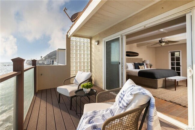 Primary bedroom patio - 20536 Pacific Coast Hwy