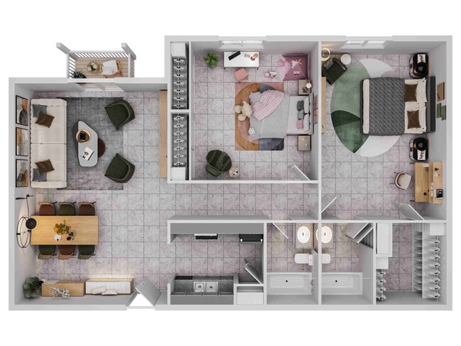 Ashford Santa Ana 2 Bed 2 Bath - Ashford Santa Ana