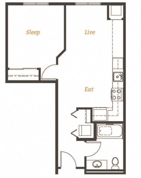 Floorplan - Cook Street