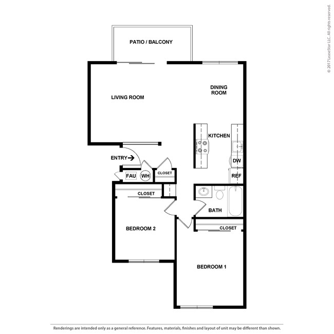 Floorplan - Kentwood Apartments