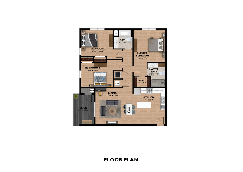 Floorplan - 2222 Two Rivers Blvd