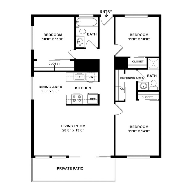 Floorplan - Creekside Park