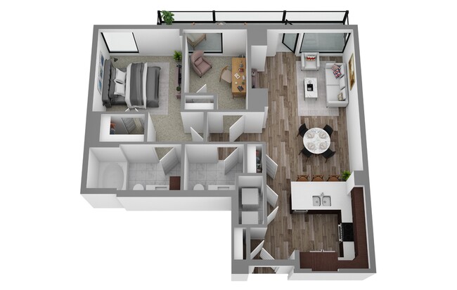 J -1bd / 1.5ba - Hanover Post Oak