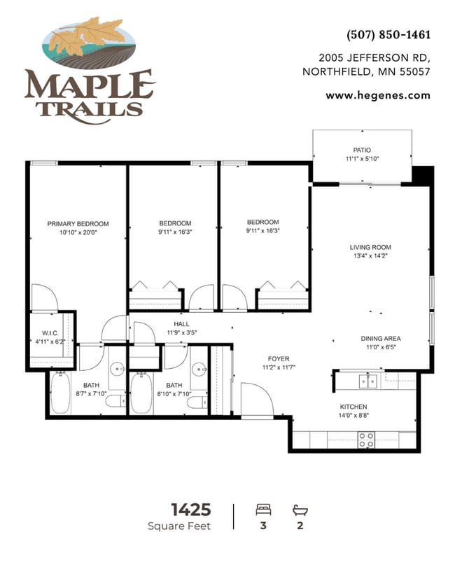 Floorplan - Maple Trails Apartments