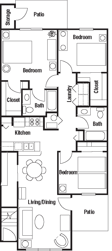 3BR/2BA - Ashton Pines