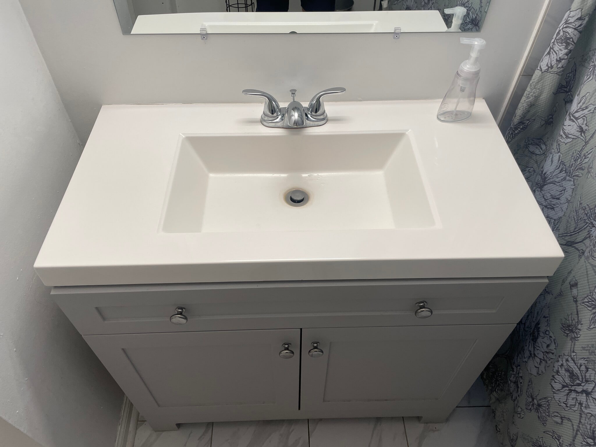 New vanity - 719 East Fremont Street