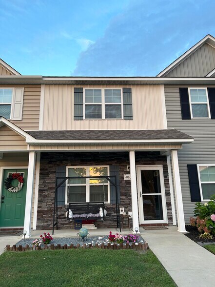 Front of house - 408 Justice Farm Dr