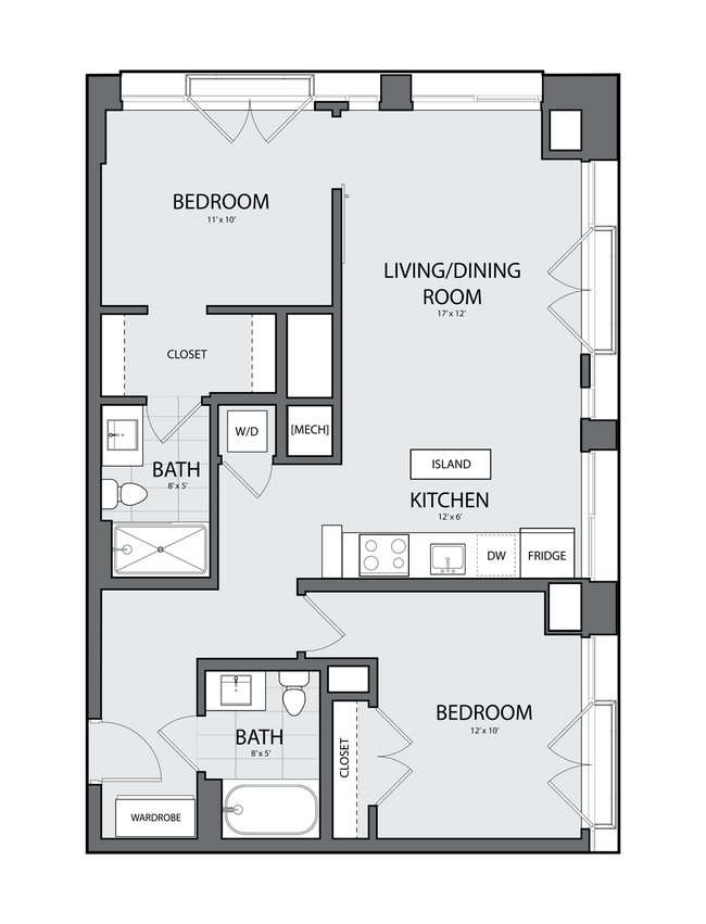 Floorplan - The Channel