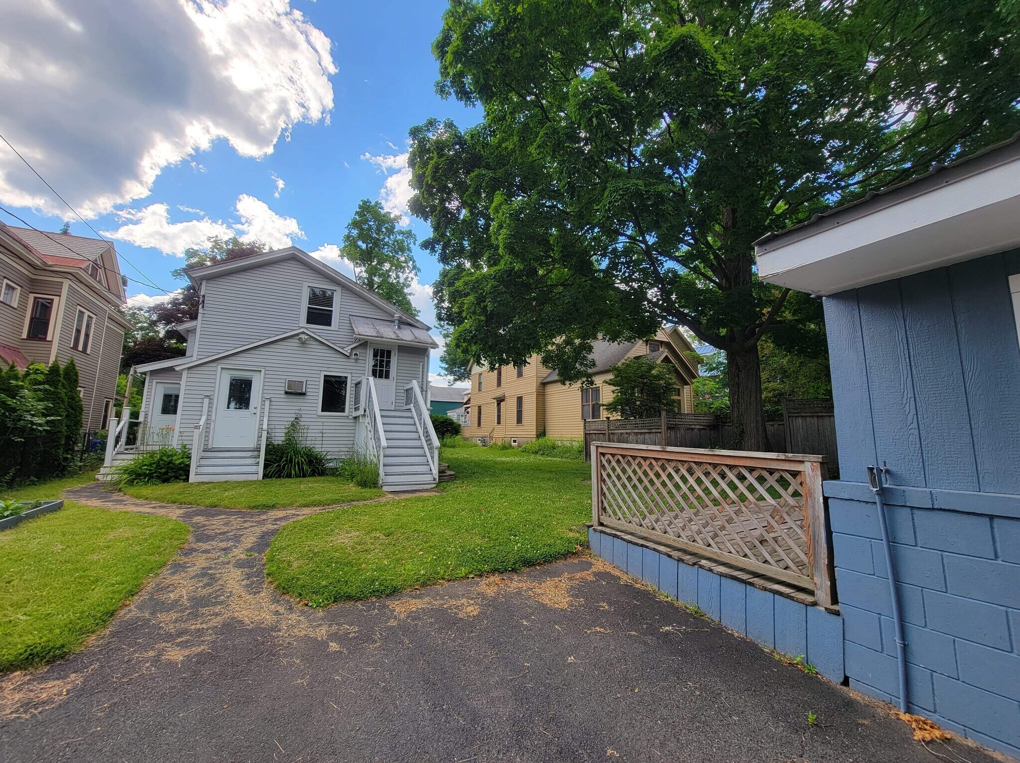 Back of house and yard - 54 State St