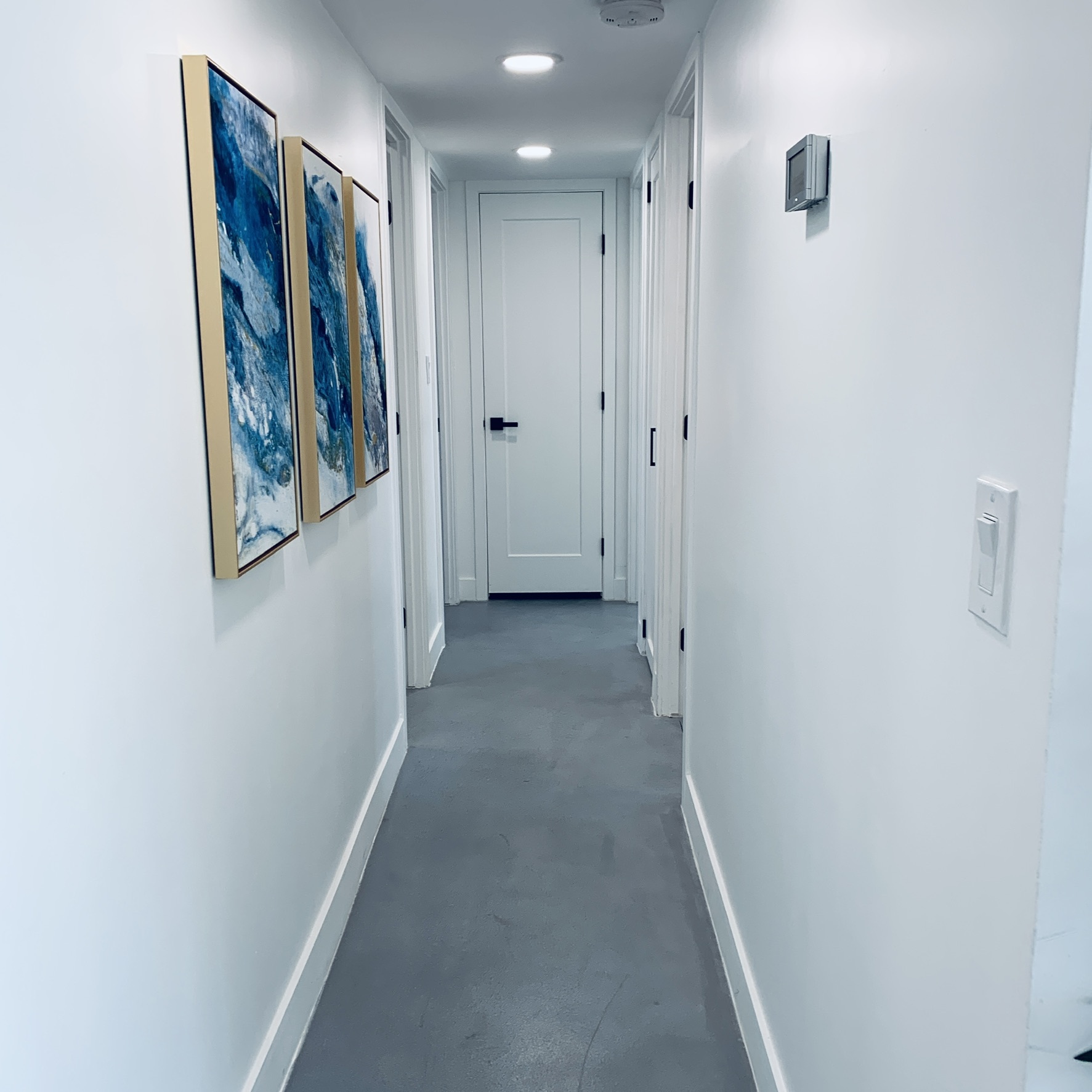 Hallway to back bedrooms - 8516 E Vernon Ave