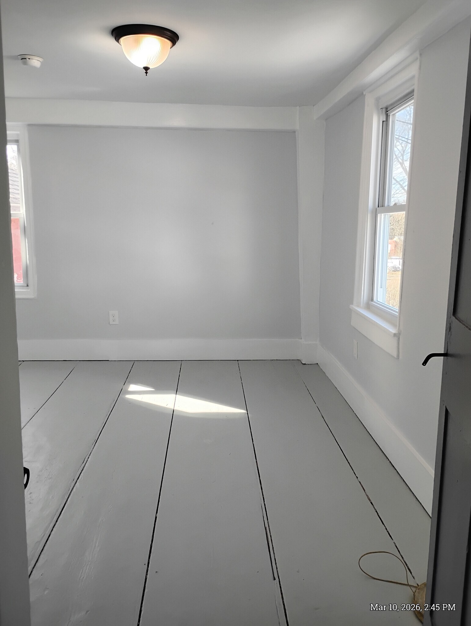 View of Master BR from clothes closet. - 44 Coolidge St