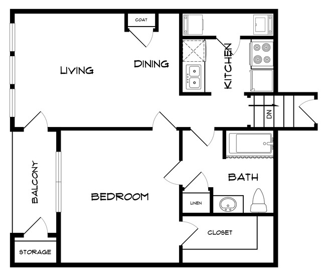 Floorplan - Burkburnett Residences