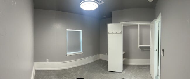 Bedroom with desk area and good size closet - 132 Elwood Dr