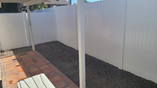 Private Patio - 132 N Malena Dr