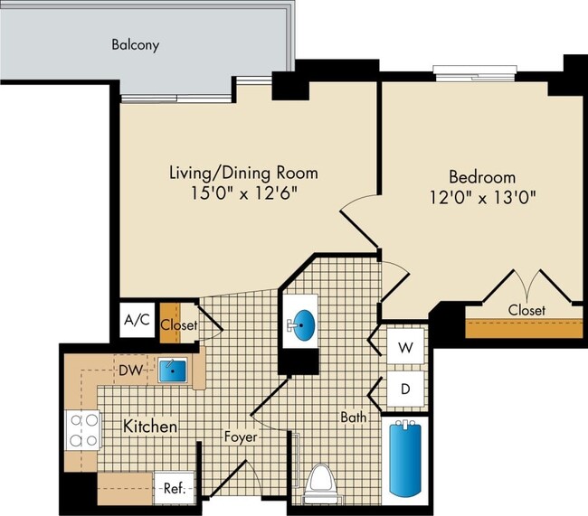 Floorplan - The Metropolitan