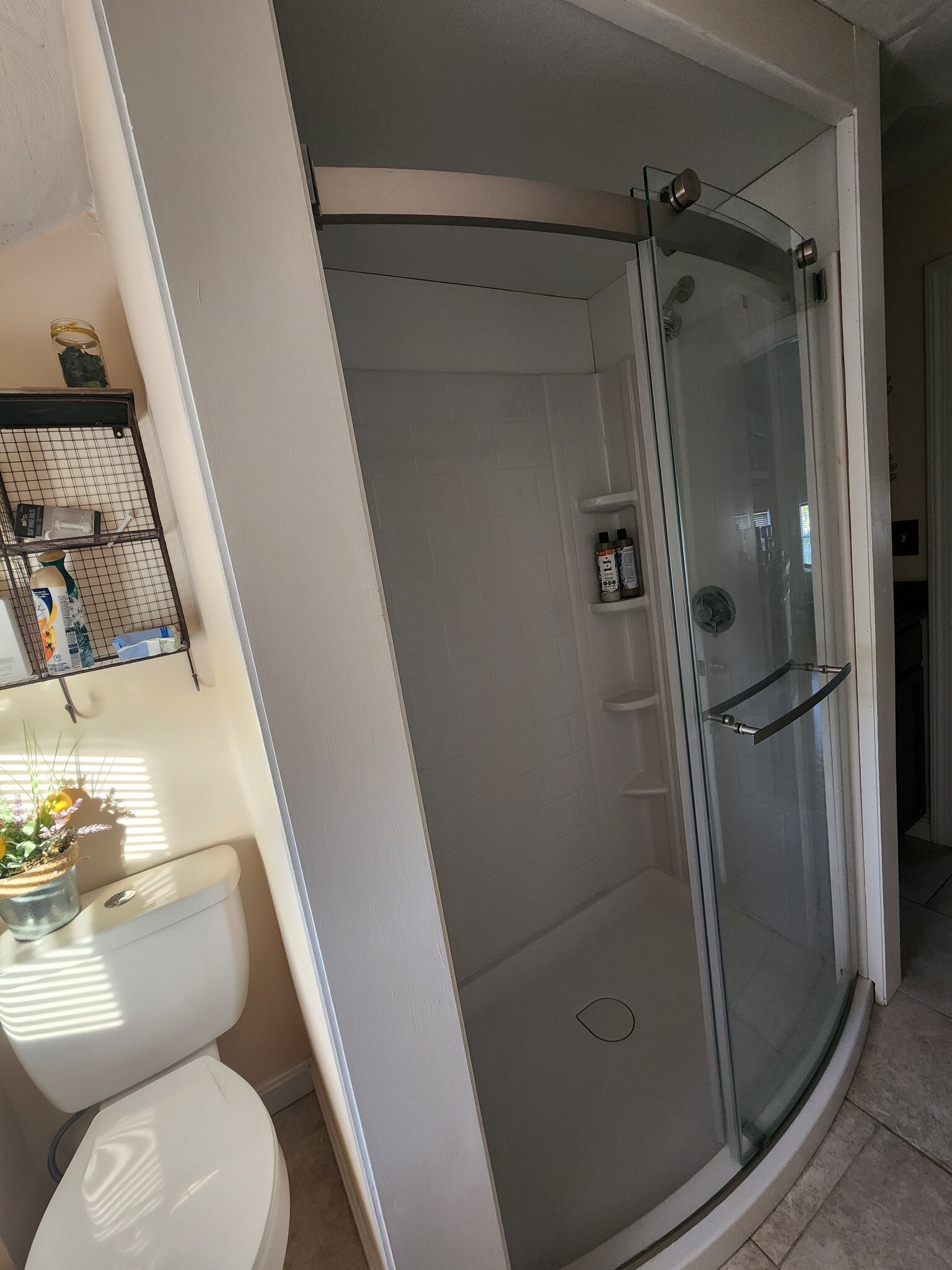 Recently renovated shower - 9 Maple St