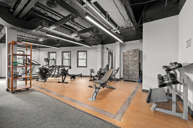 2BR, 2BA - 972SF - Fitness Area - Belden Square