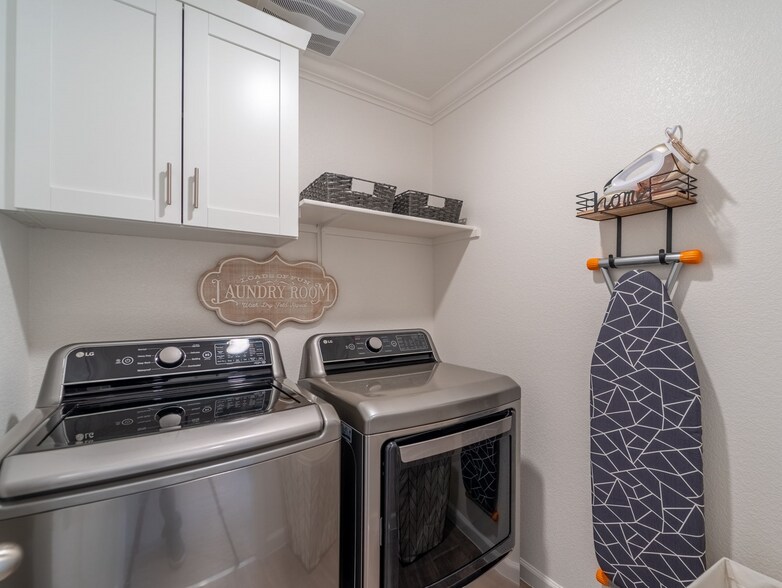 Washer & Dryer Upstairs - 438 Miwok Ln