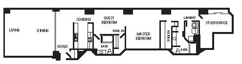 Floorplan - South Side On Lamar