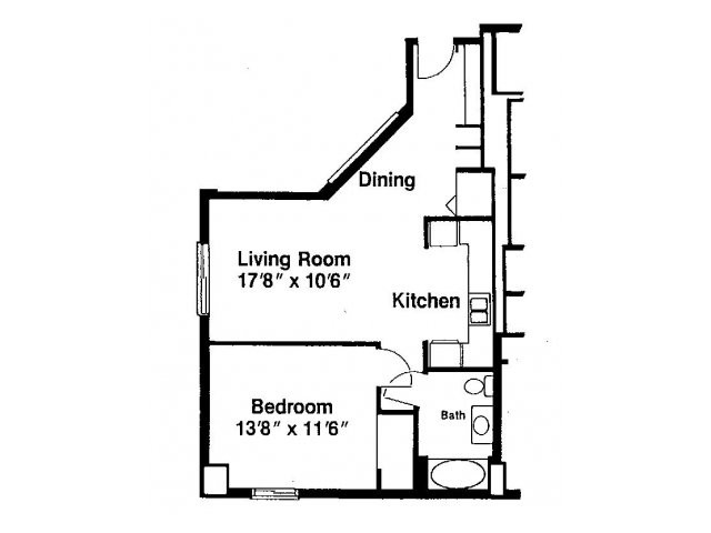 Floorplan - Fordem Towers